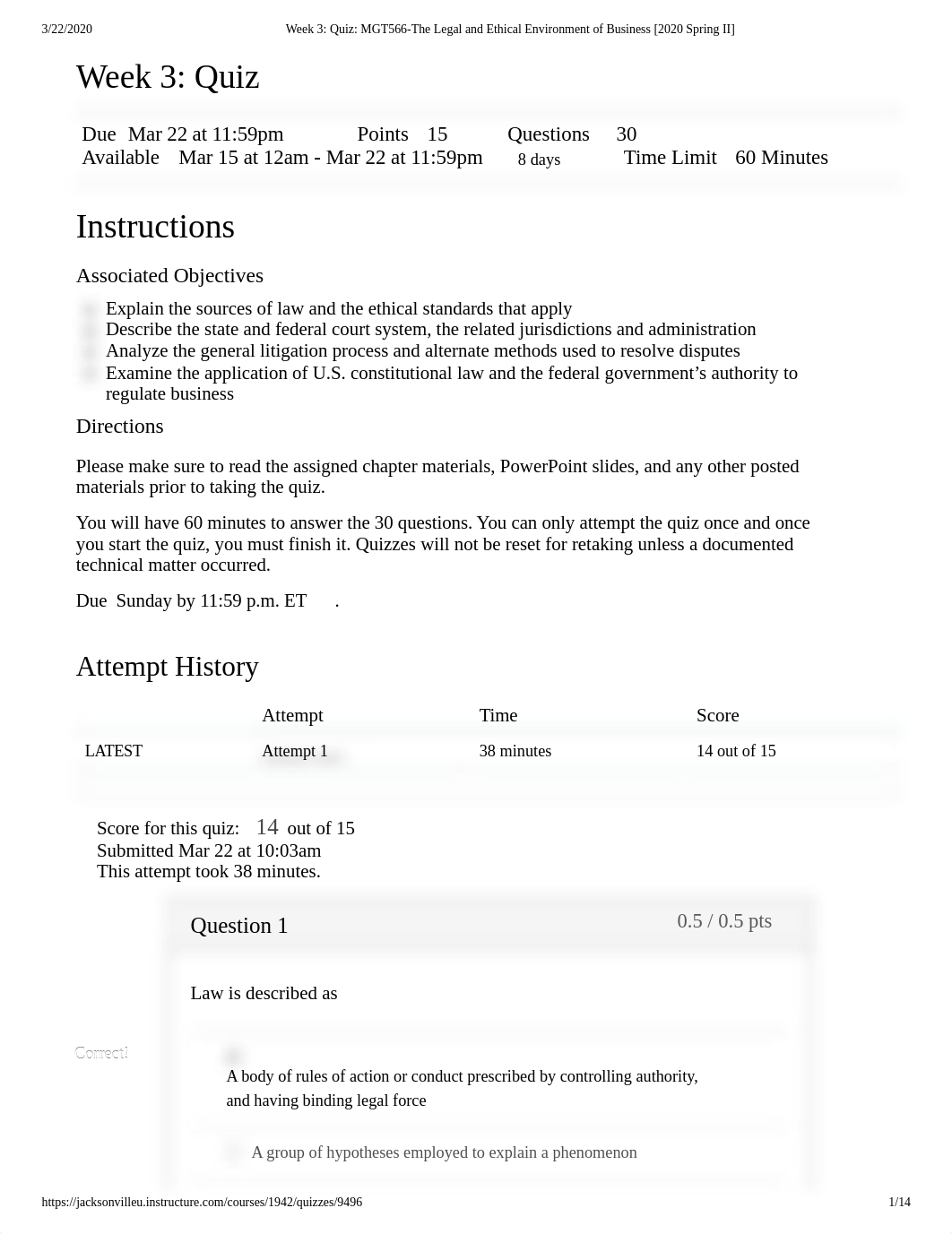 Week 3_ Quiz_ MGT566-The Legal and Ethical Environment of Business [2020 Spring II]1.pdf_d53ic4xsyip_page1
