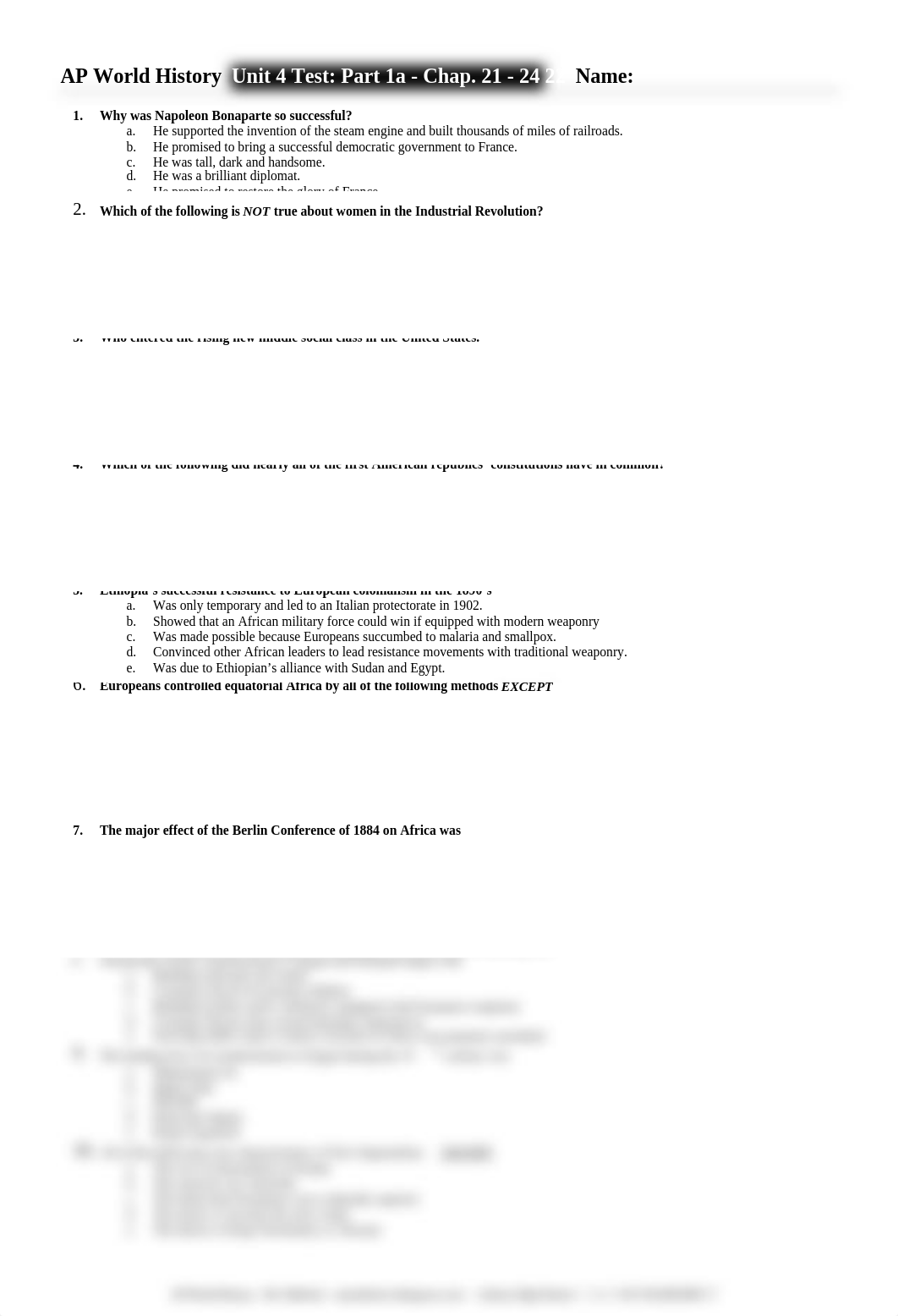 AP WH Unit 4 Part A Test_d53l426irop_page1