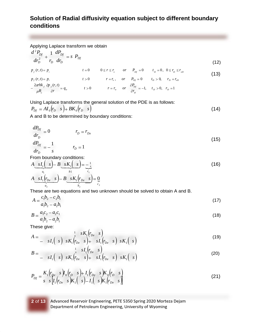 2-Solutions to radial diffusicity equation subject to different boundary conditions.pdf_d53une0q5y8_page2