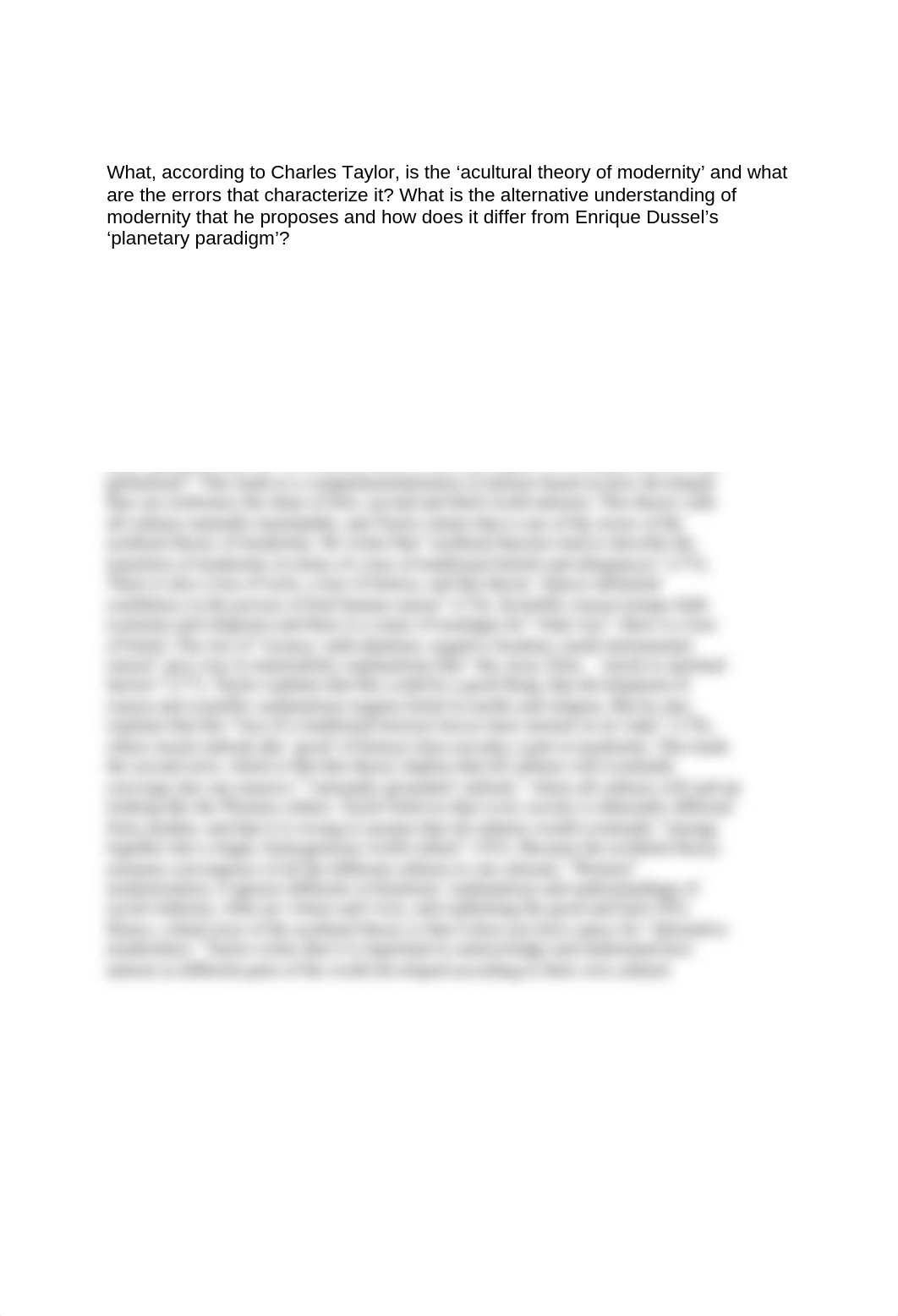 Charles Taylor Modernization essay.docx_d53vxerb7r0_page1