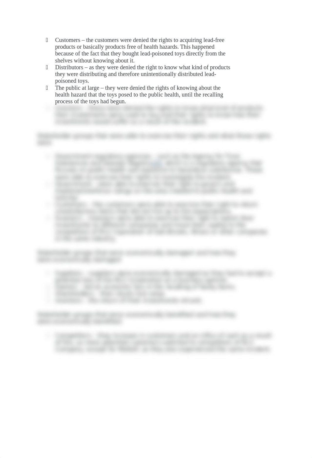 Responsible Corporate Decision Making, EoM - ch 1 continued, Lead Paint on Children's Toys, Industry_d540gcoxcxz_page2