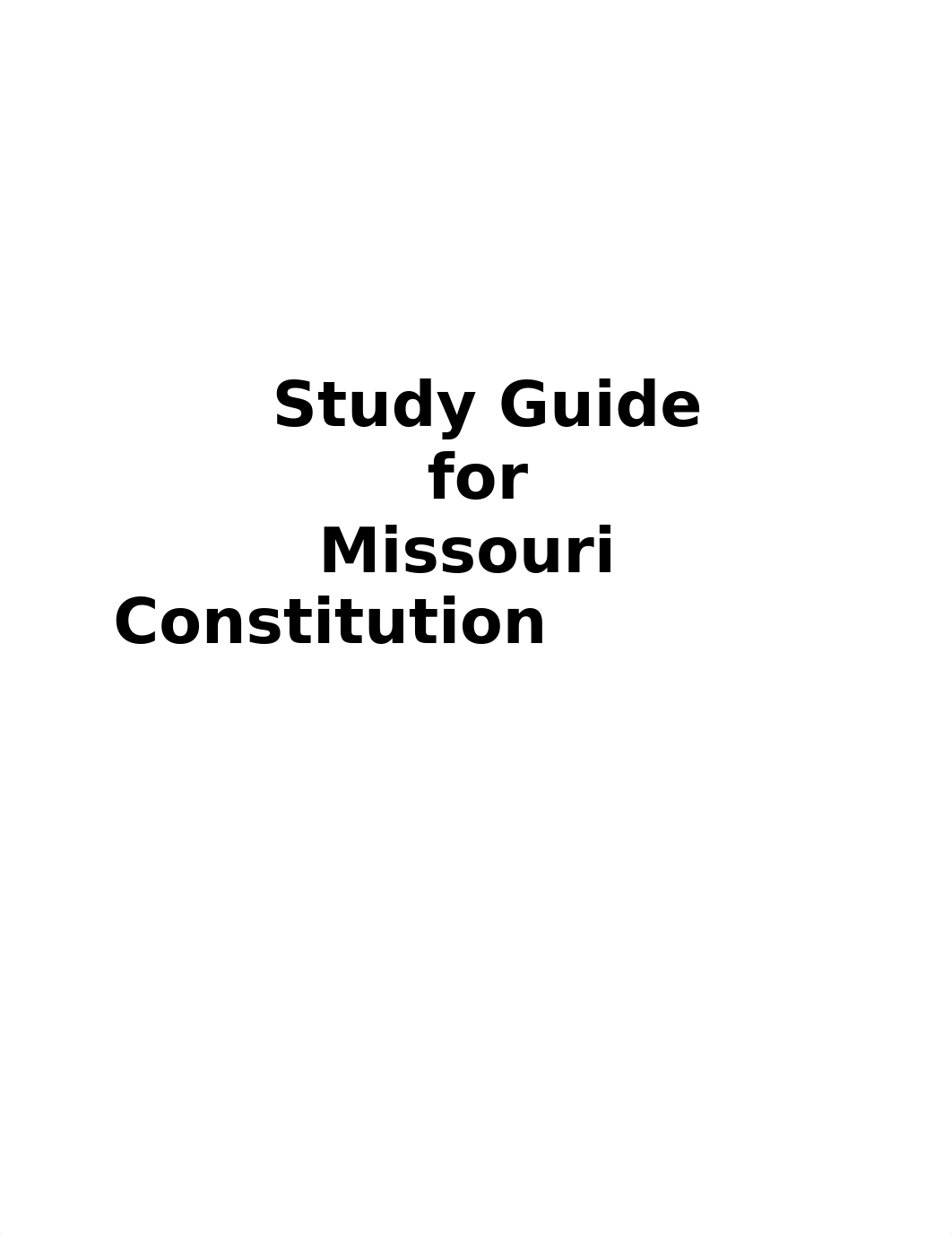 Missouri Constitution Study Guide.doc_d549wsy9wq9_page1