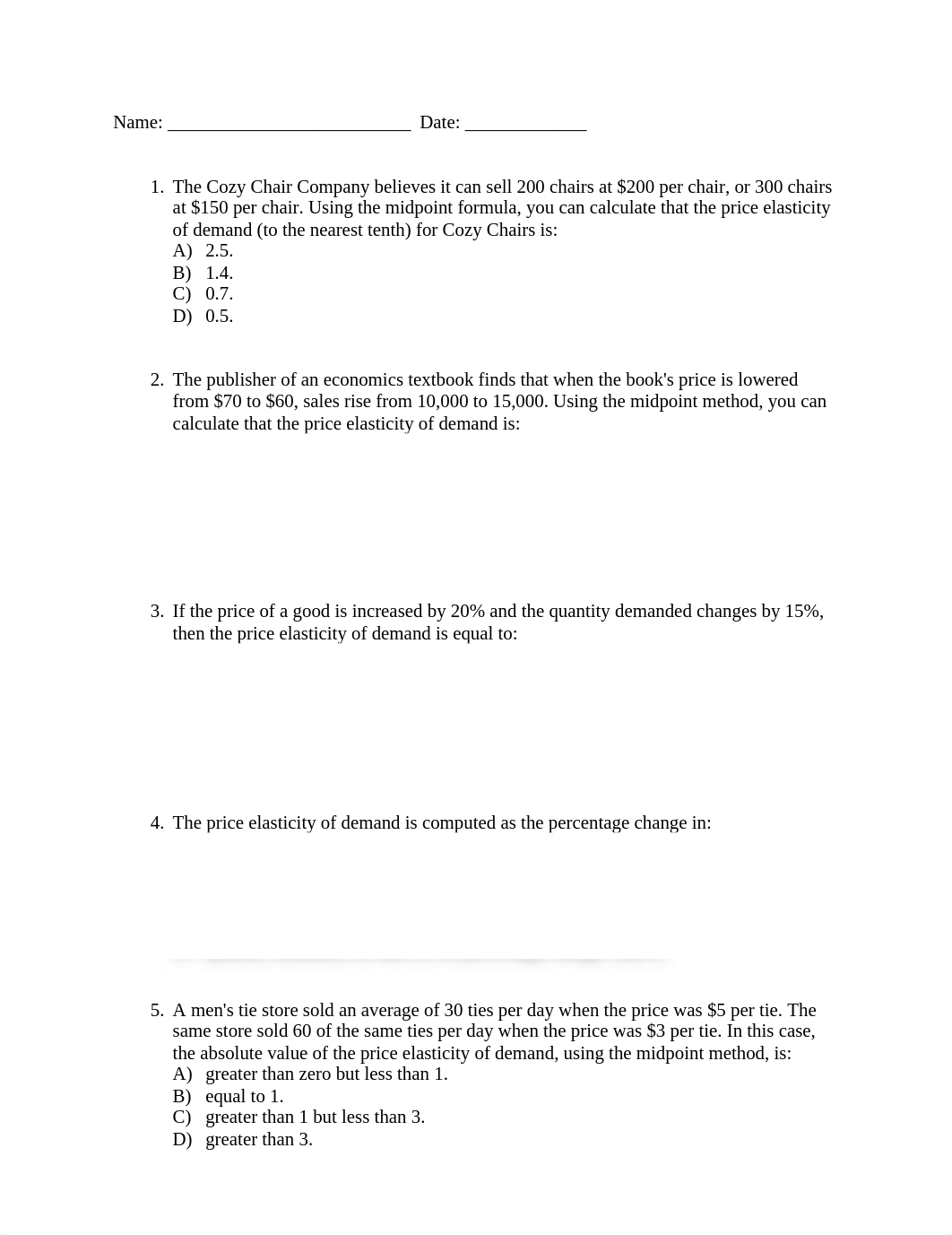 Practice Problems 3rs Set ECON Foundations Bangalore Summer 2011_d54bskegqzd_page1