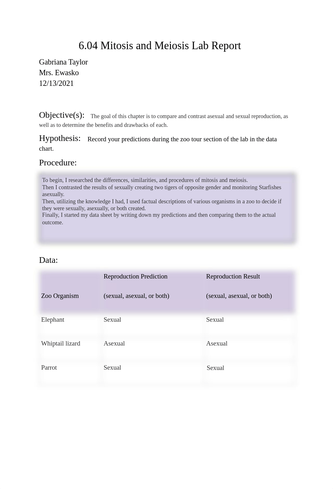 Copy of 6.04 Mitosis and Meiosis Lab Report .pdf_d54ds7s1ii0_page1