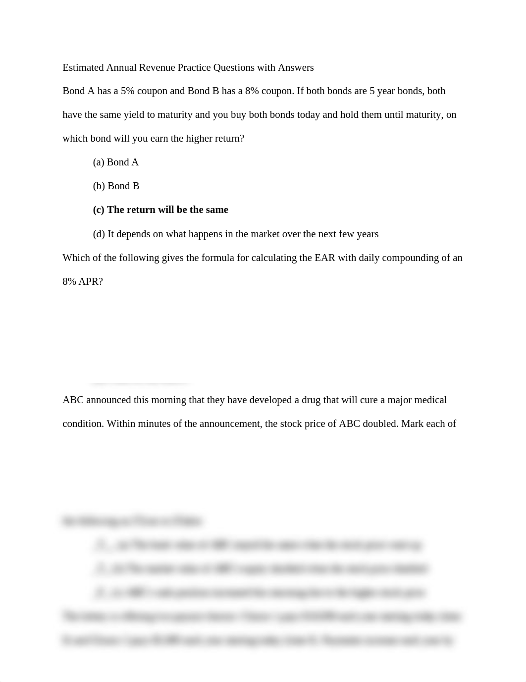 Estimated Annual Revenue Practice Questions with Answers_d54tmidyp9q_page1