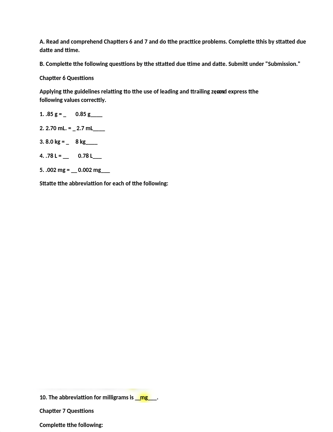 Dosage Cal Chapters 6,7.docx_d54ub0ugwdk_page1