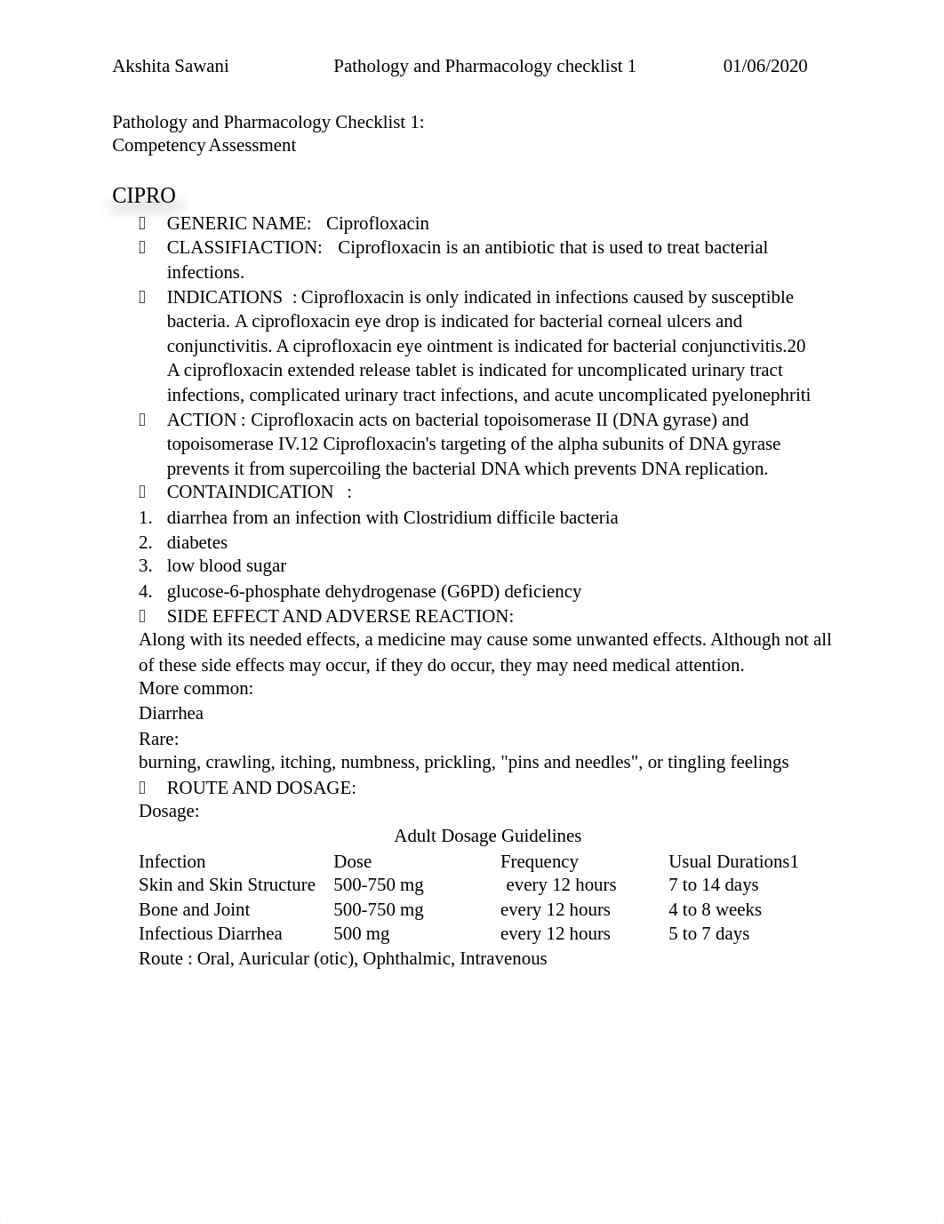 Pathology and Pharmacology Checklist 1.docx_d54v6rw1htd_page1