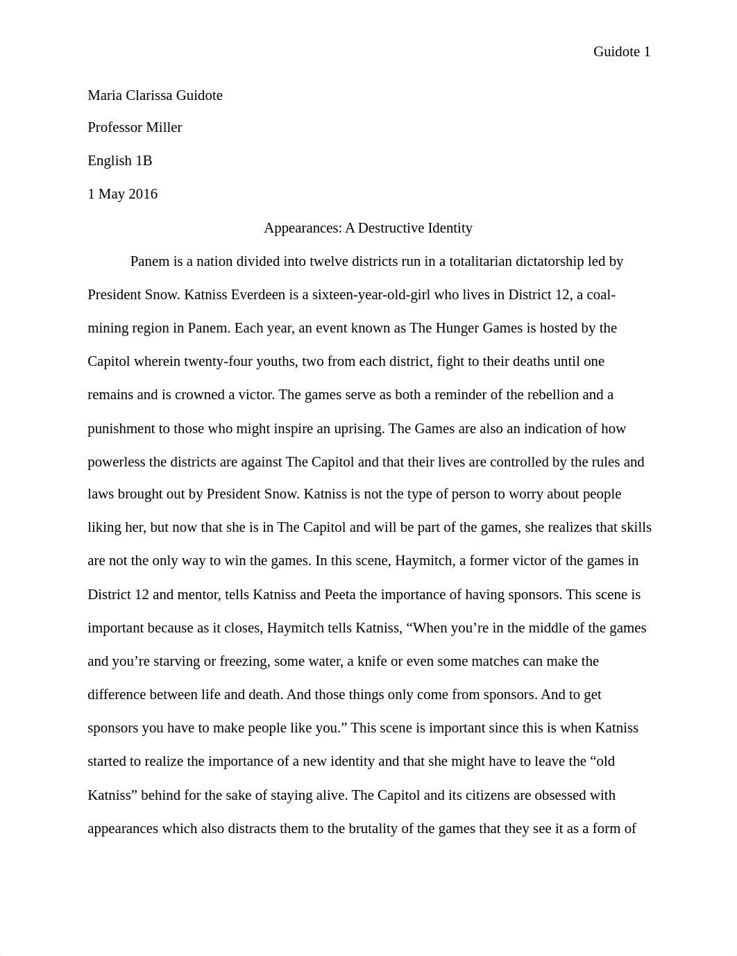 Essay 2 - Film Analysis The Hunger Games_d54vxhiberm_page1