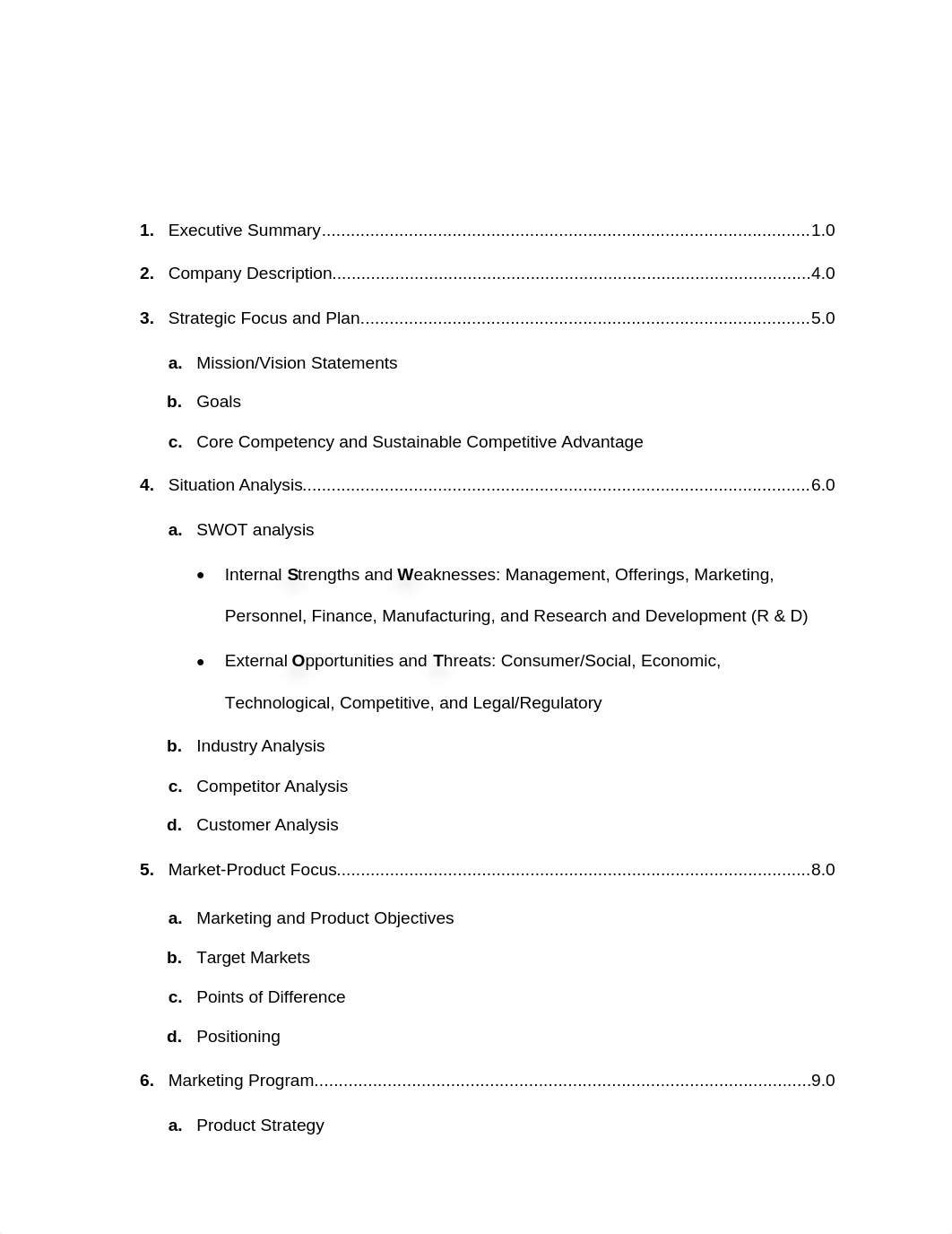 BUSN319_Marketing_Plan_Outline Week 4 Assignment 4_d55e07seaci_page2