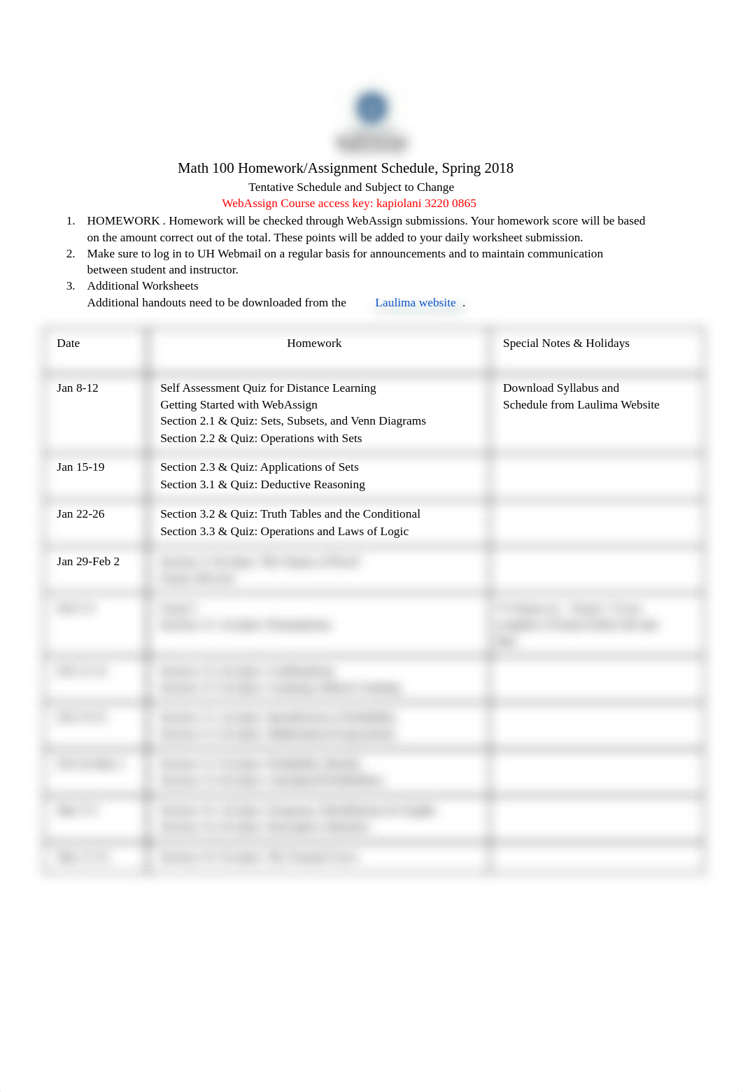 Math 100 Homework Schedule Spring 2018.pdf_d55w2v3bdm9_page1