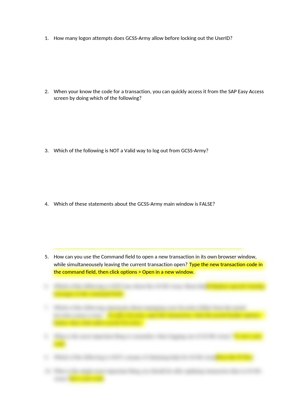 GCSS-Army Basic Navigation Exam.doc_d560h7nbqov_page1