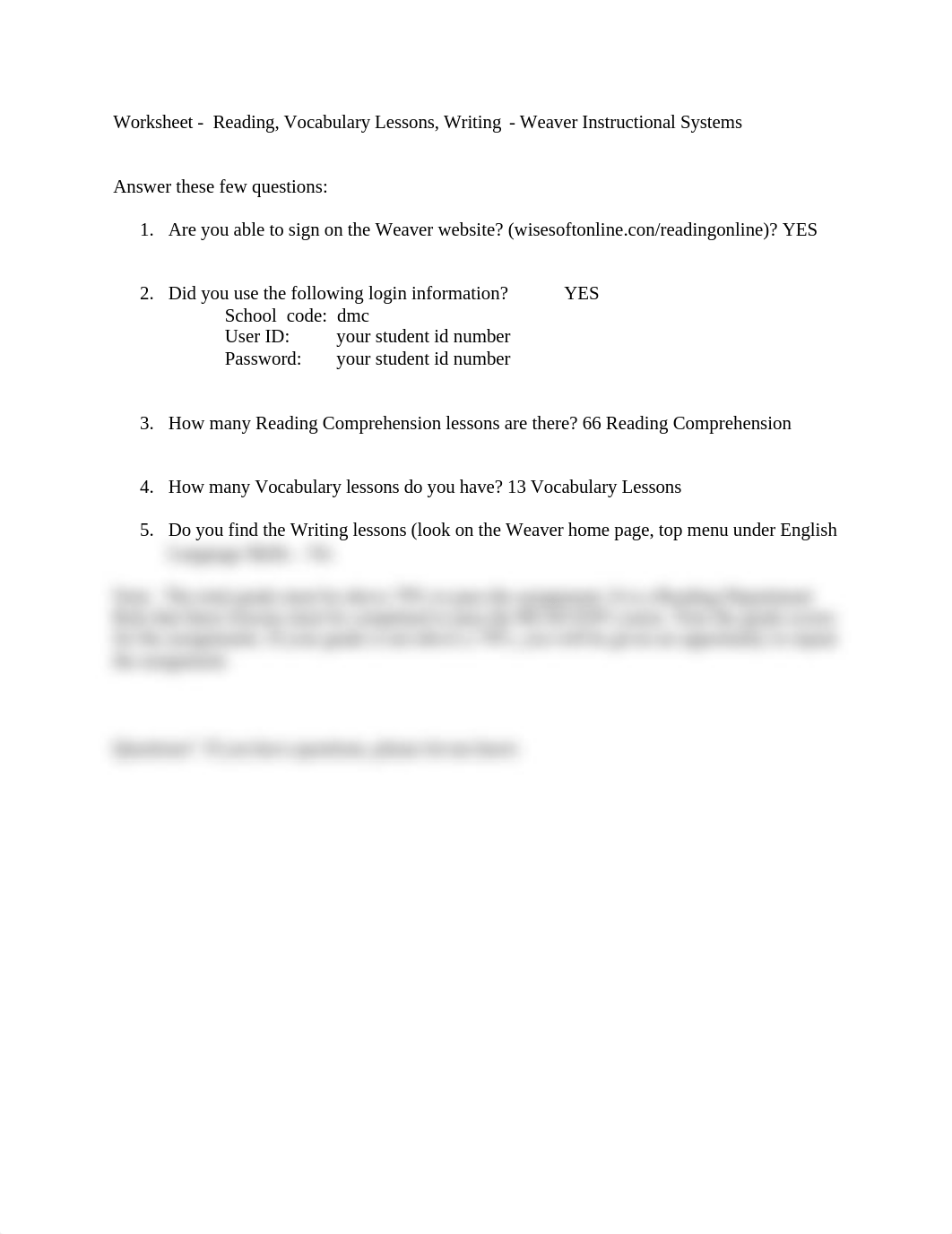 Worksheet Your Weaver Reading Lessons.docx_d56aod1f1d1_page1