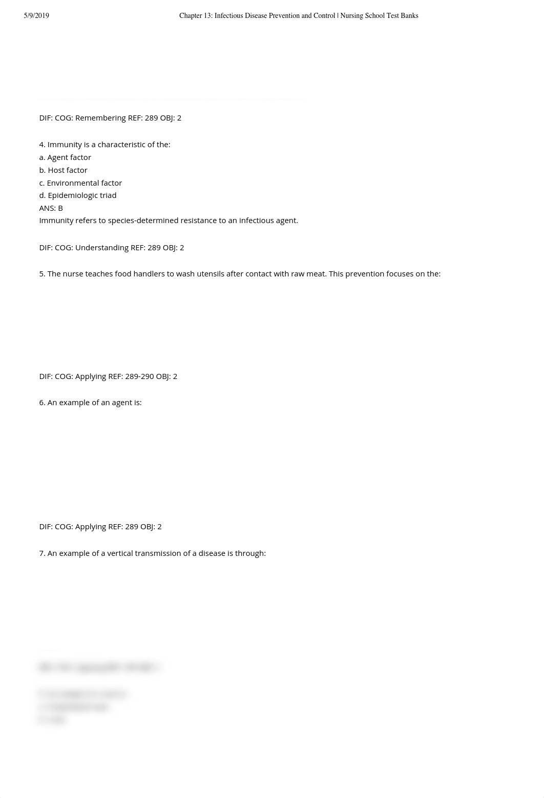Chapter 13- Infectious Disease Preventi...nd Control | Nursing School Test Banks.pdf_d56bbscj9o2_page2