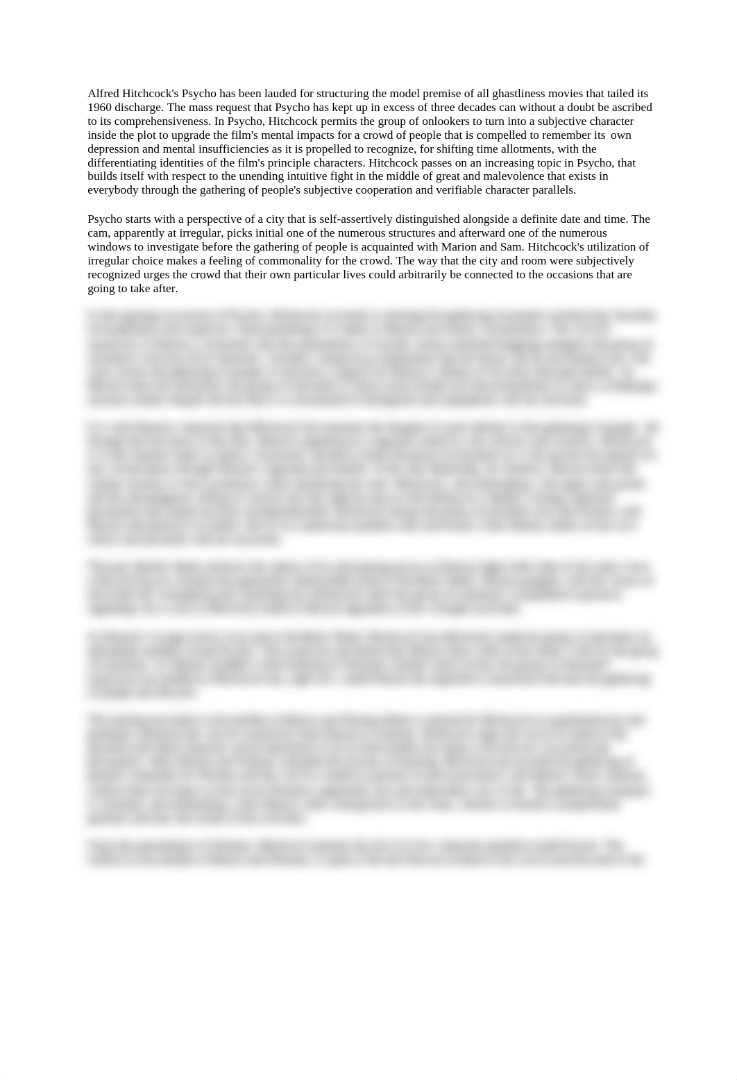 A Thematic Analysis of Psycho Essay_d56h1zd1pc2_page1