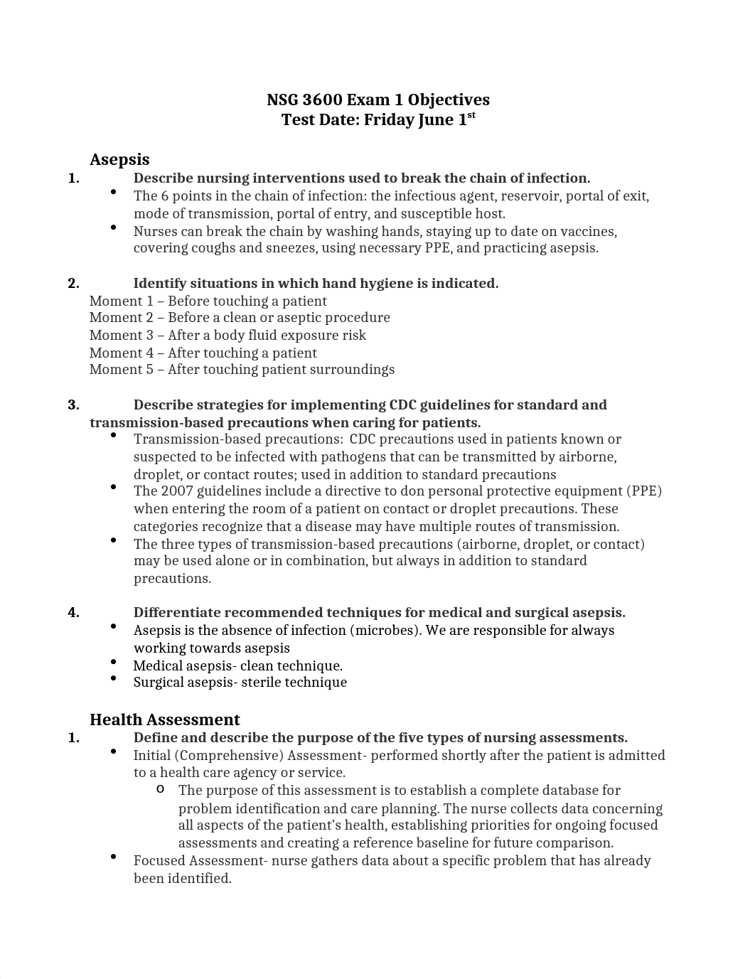 NSG 3600 Exam 1 Study Guide.docx_d56k5j5bkgh_page1