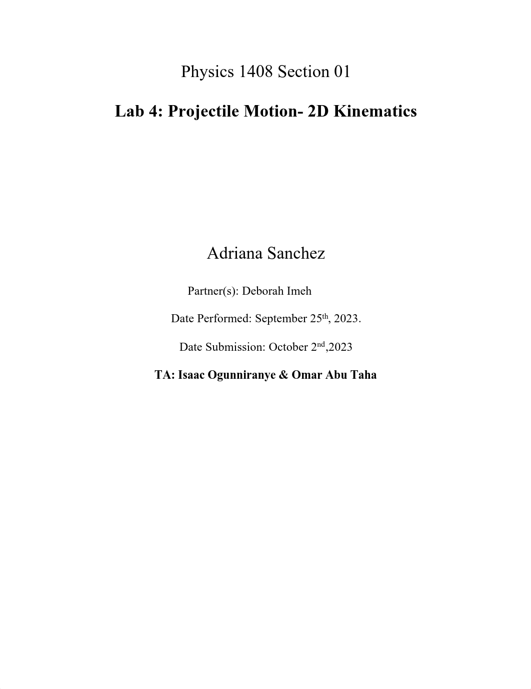 Physics Lab 4- Projectile Motion.pdf_d56leicx9mc_page1