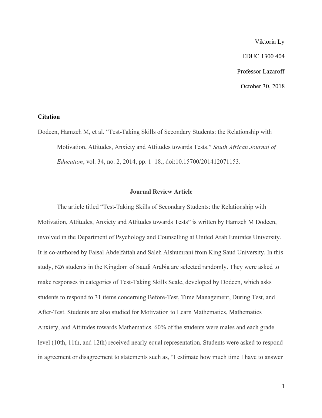 EDUC 1300 Journal Article Review_d56mt7q7rm1_page1