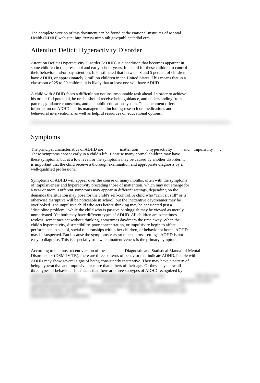 Attention Deficit Hyperactivity Disorder (NIMH).doc_d56vya1n5fv_page1