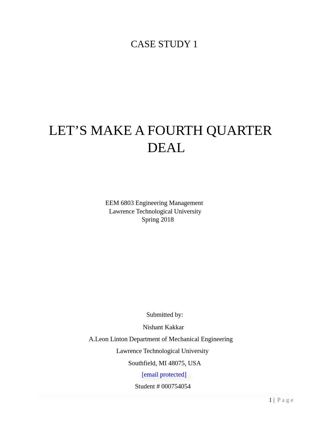 Case Study 1_Let's Make a Fourth Quarter deal_Nishant Kakkar_Student#000754054.docx_d57pi3t2wlq_page1