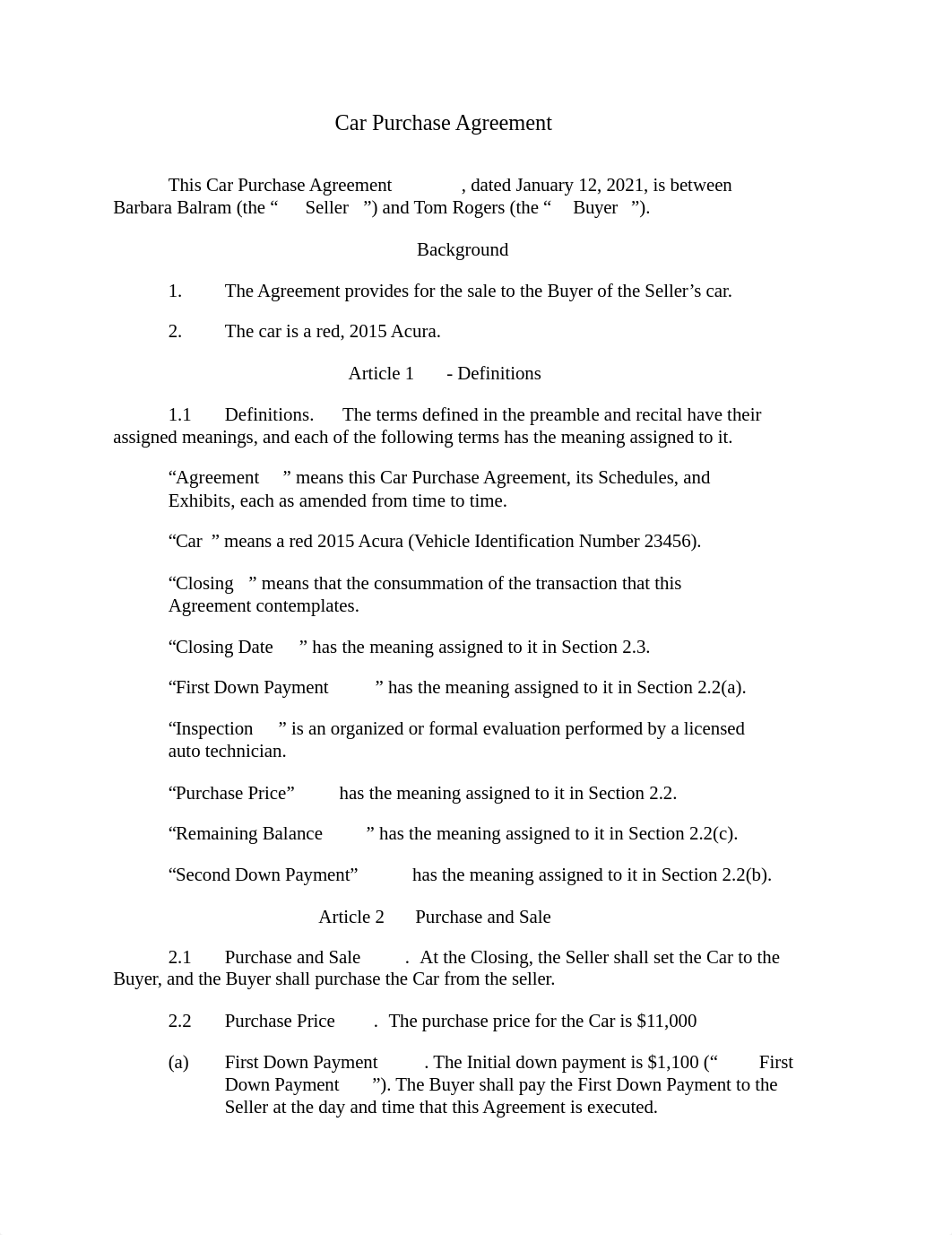 Revised Car Purchase Agreement.docx_d57zcoikti2_page1