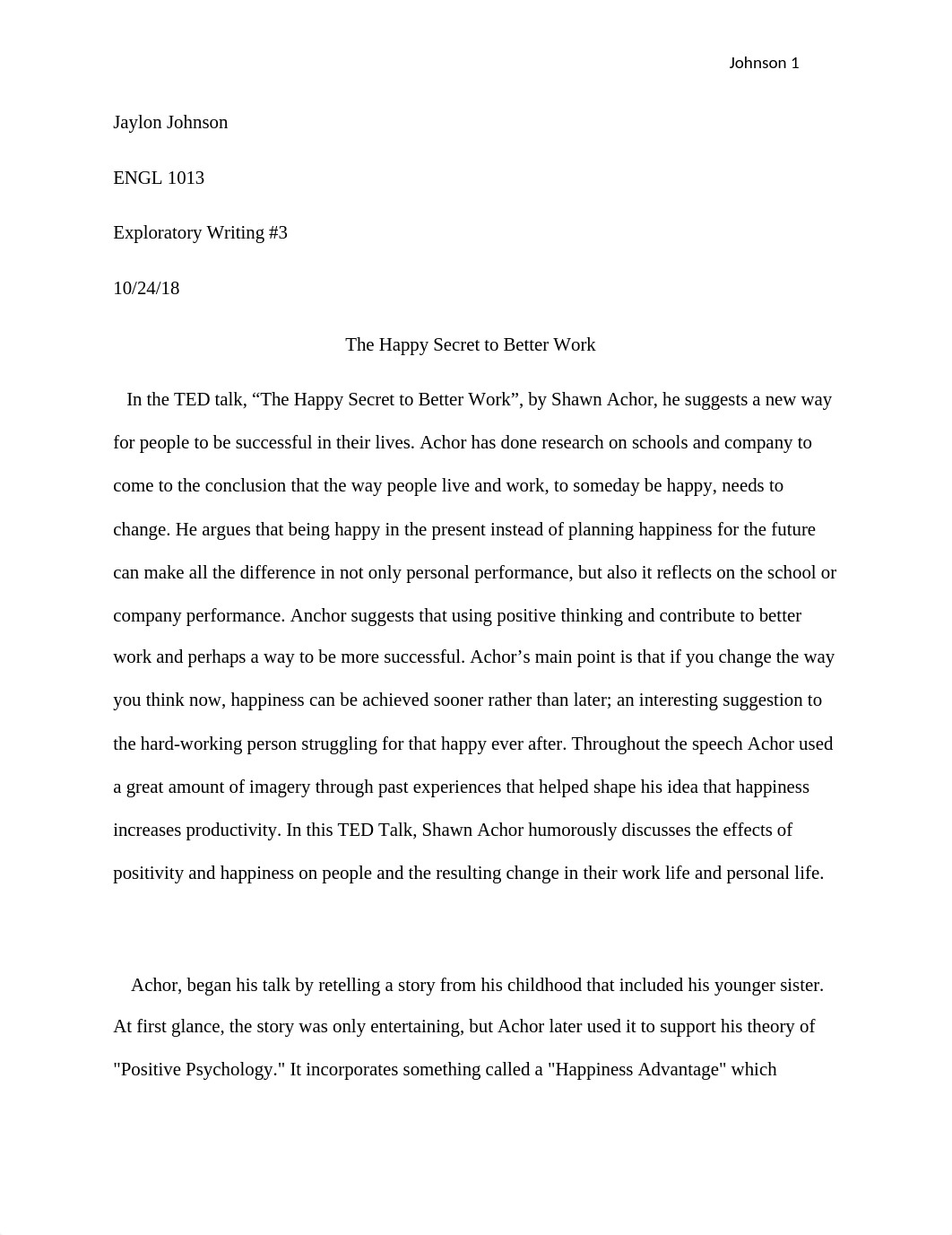 Ted Talk Speech Summary and Evaluation.docx_d5828ulkssu_page1