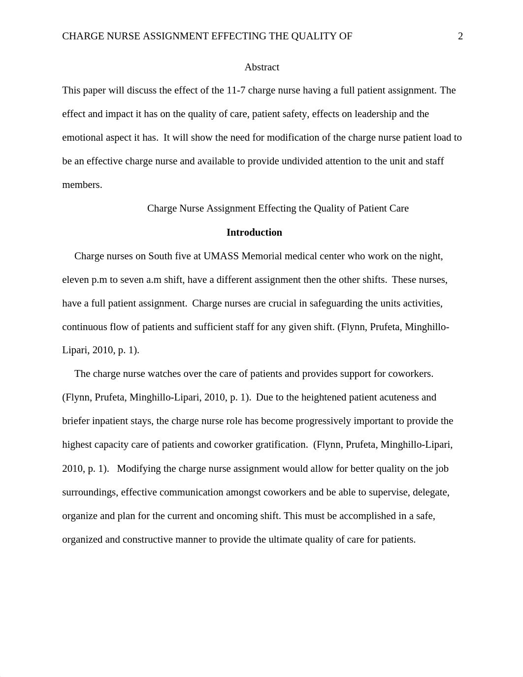 Charge Nurse Assignment Effecting the Quality of Care.docx_d5848j4a1kv_page2