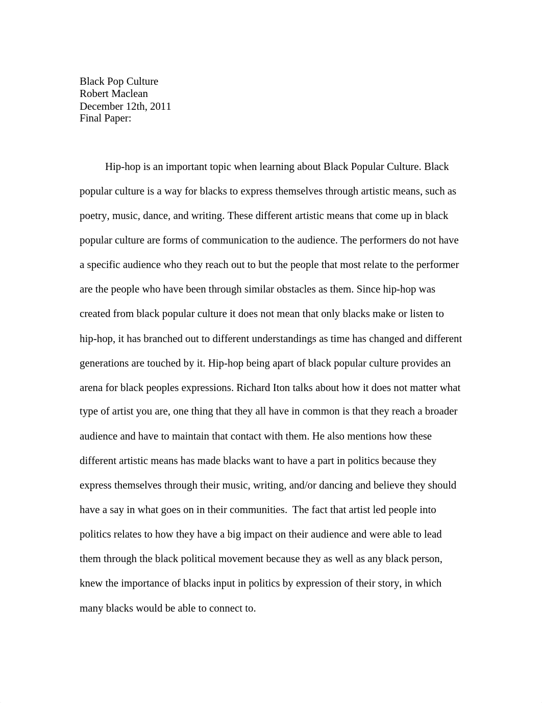 Black Pop Culture Final Essay_d589zb4h4m7_page1