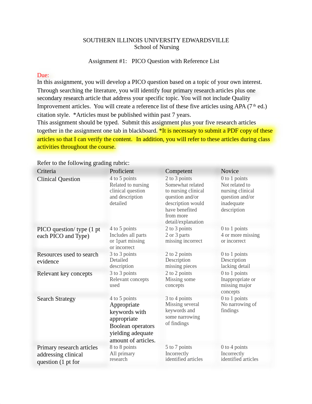 N472R Assignment 1 PICO question with reference list.docx_d58a3vr9yv2_page1