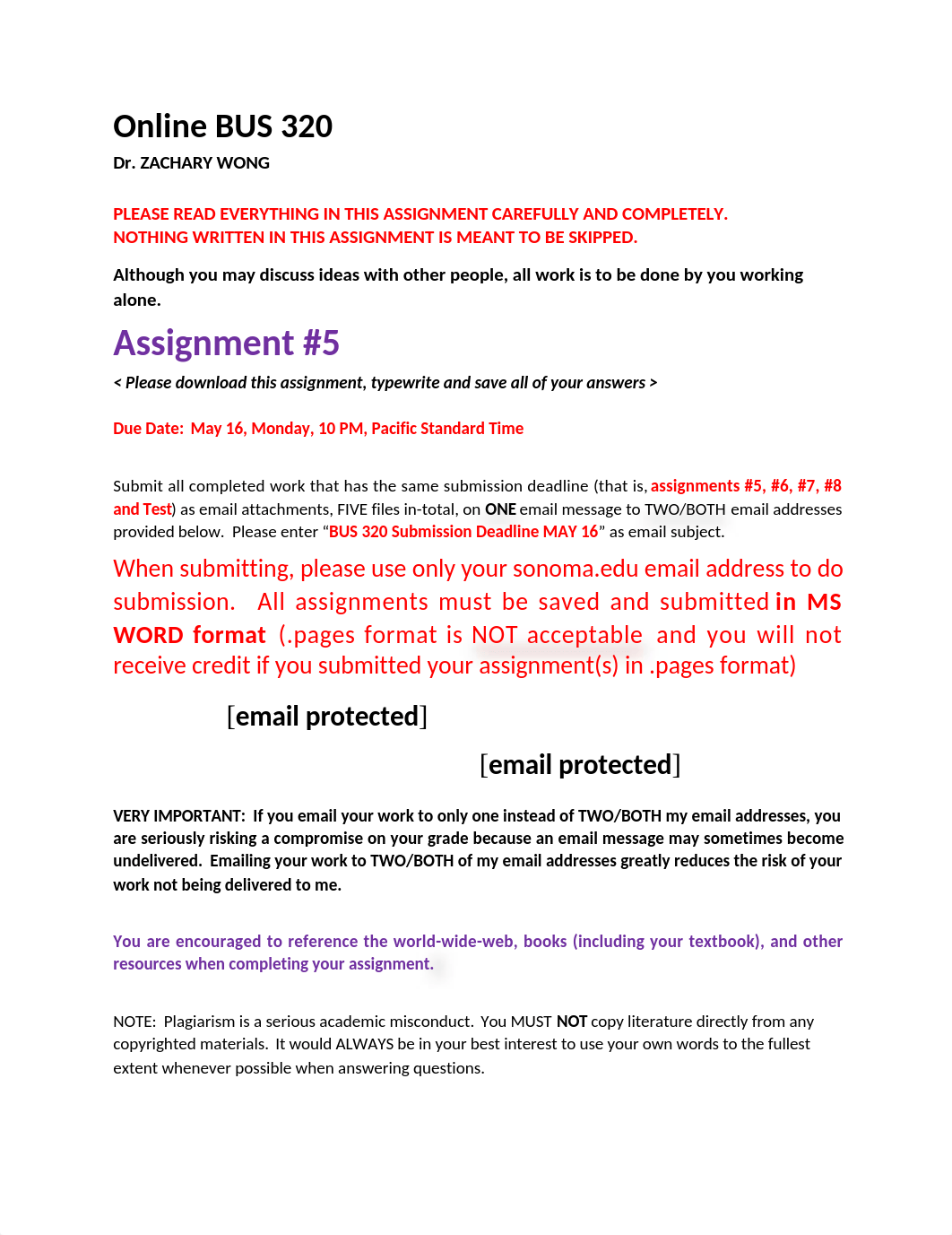 BUS 320 Online Assignment 5.docx_d58oqauzbyi_page1