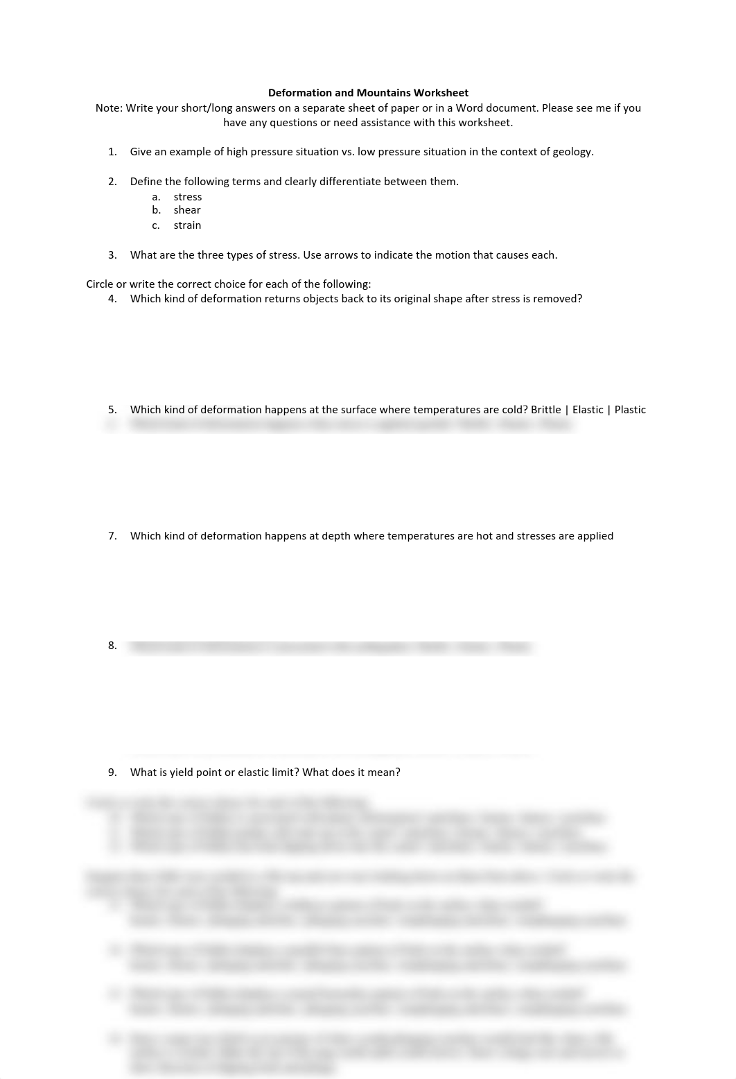 Mountains+and+Deformation+worksheet.pdf_d593bbqurn9_page1