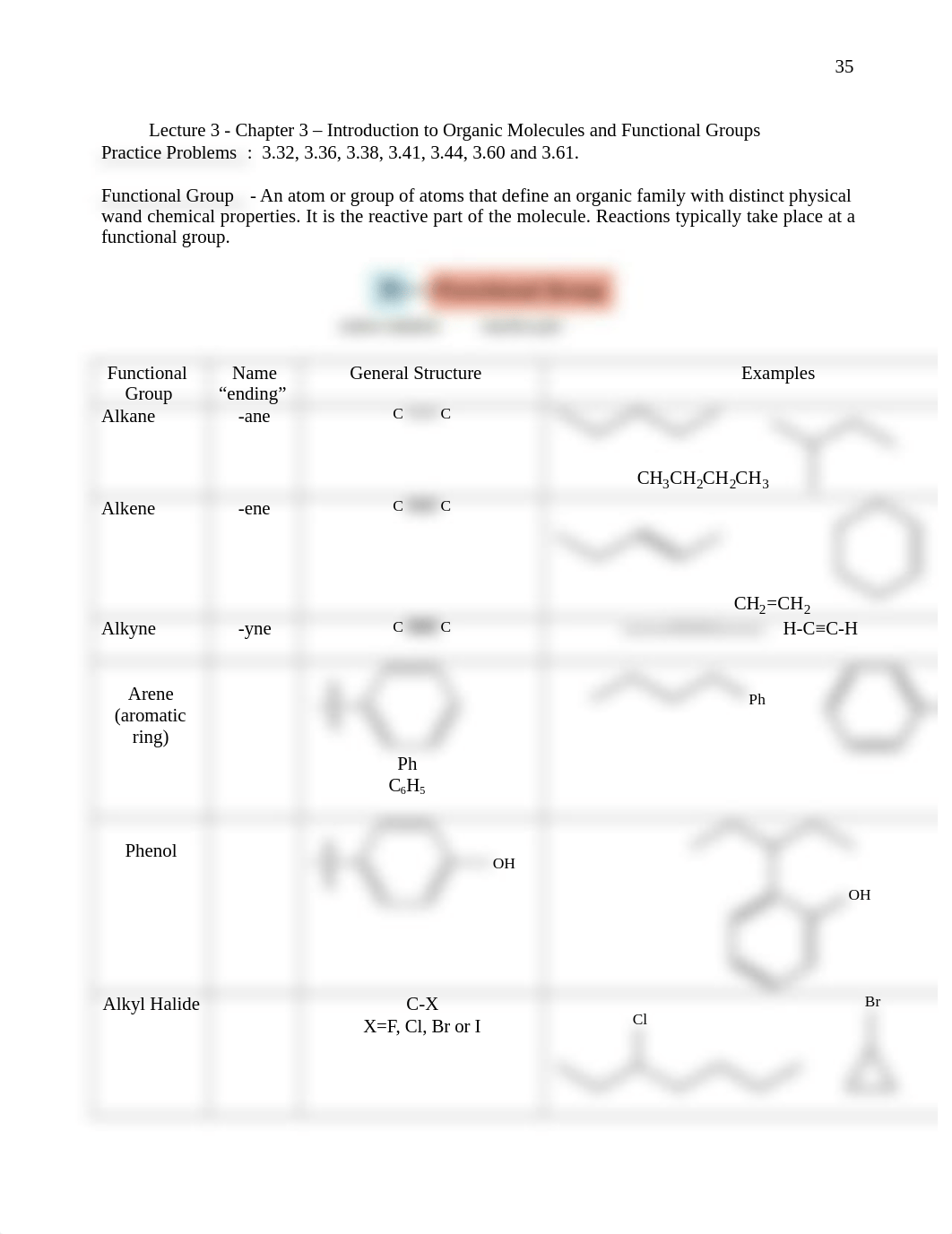 Lecture 3 - Chapter 3 - Introduction to Organic Molecules and Functional Groups.doc_d599cgdd7fk_page1