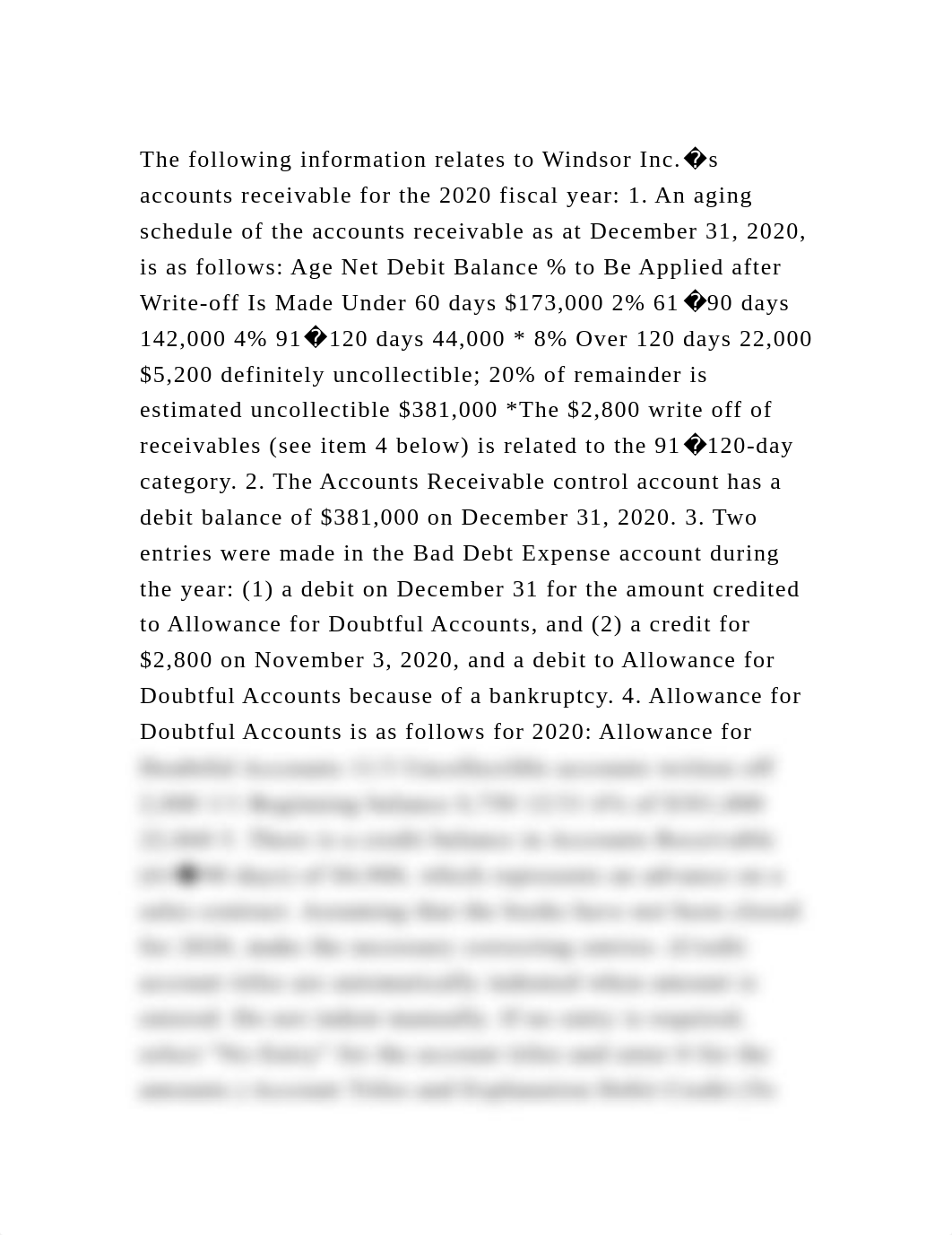 The following information relates to Windsor Inc.�s accounts receiva.docx_d599ikmea4n_page2