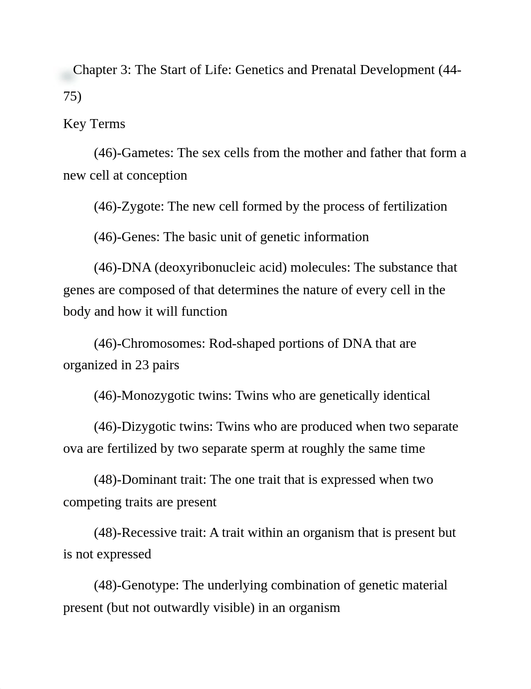 Chapter 3-The Start of Life Genetics and Prenatal Development_d59dmnqiint_page1