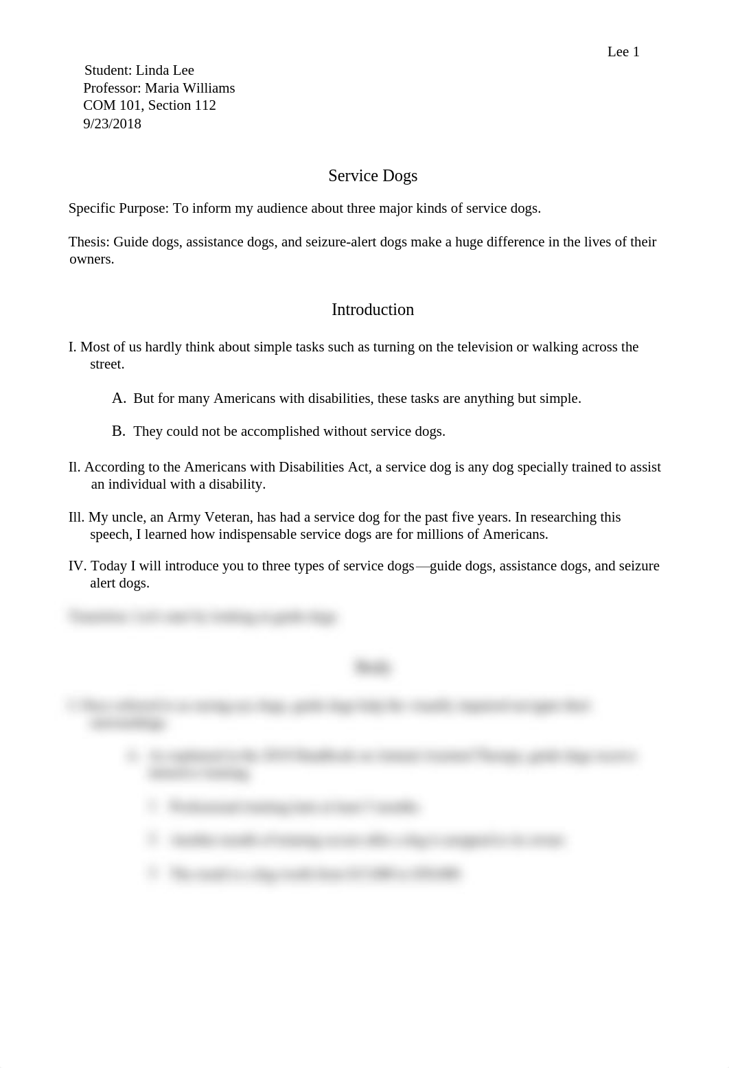 Sample Complete-Sentence Outline--Service Dogs.pdf_d59dnmuehrc_page1