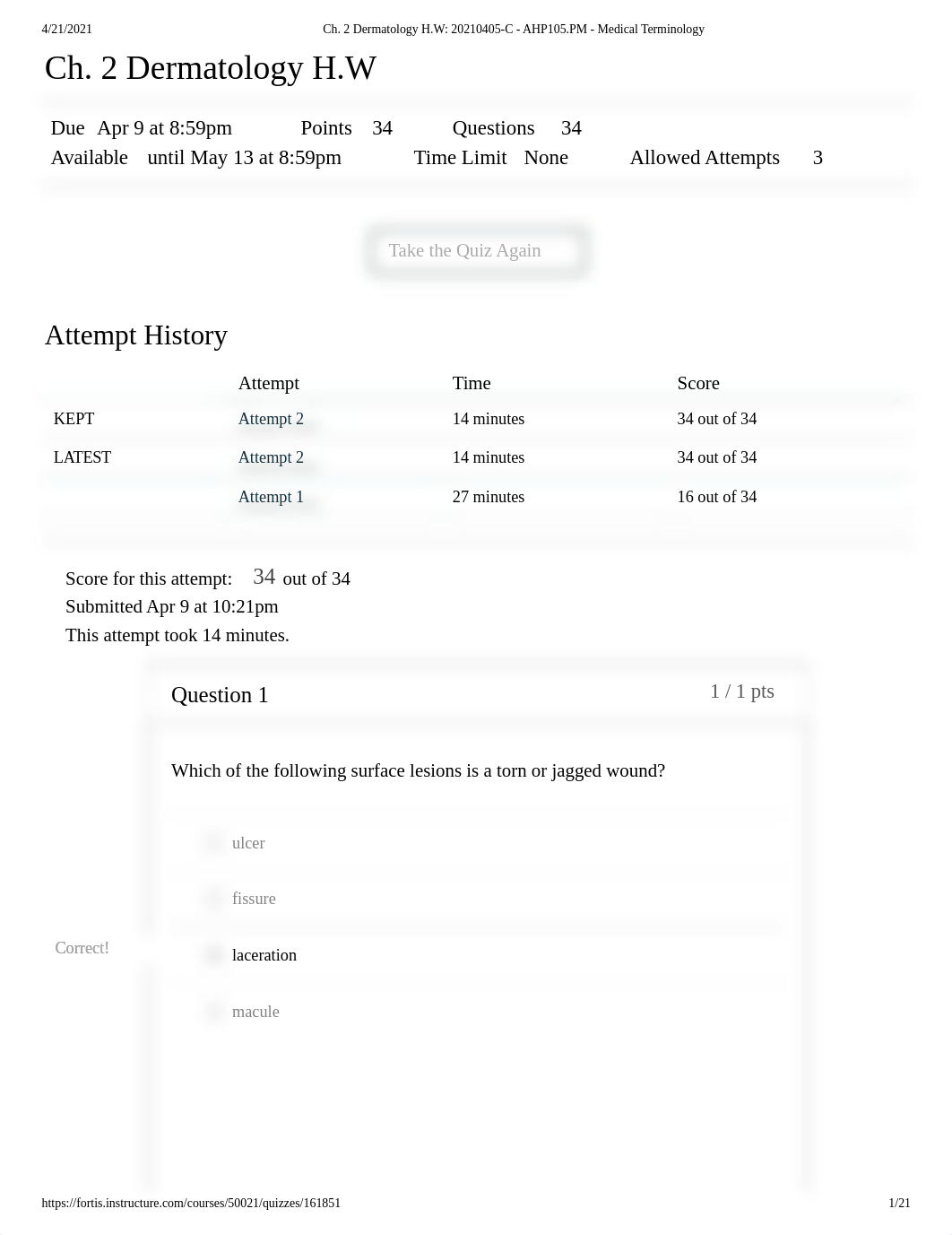 Ch. 2 Dermatology H.W_ 20210405-Medical Terminology.pdf_d59nv2nbvbp_page1