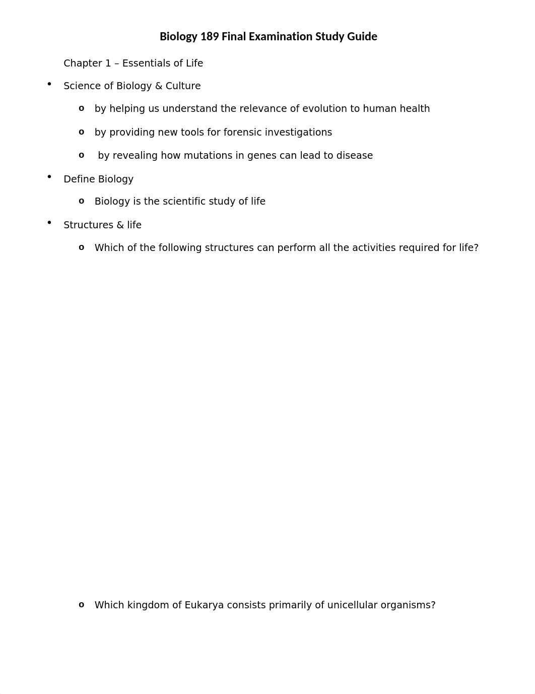 Bio 189 Final Exam Study Guide.docx_d59rs3p5d0l_page1