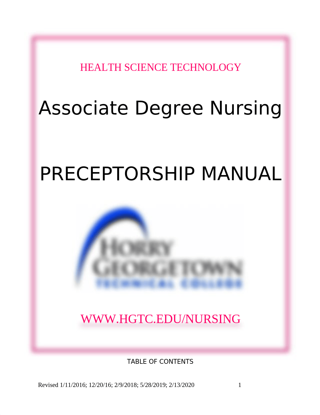 2020 NUR 217 Preceptor Handbook.doc_d59v3dkw3gv_page1