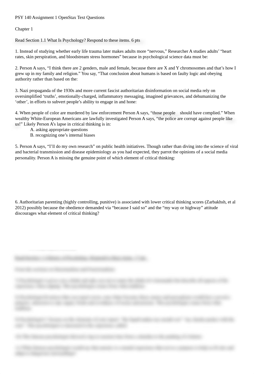 PSY 140 Assignment 1 OpenStax Ch 1 and 2 (1).docx_d5a75fzx8fk_page1