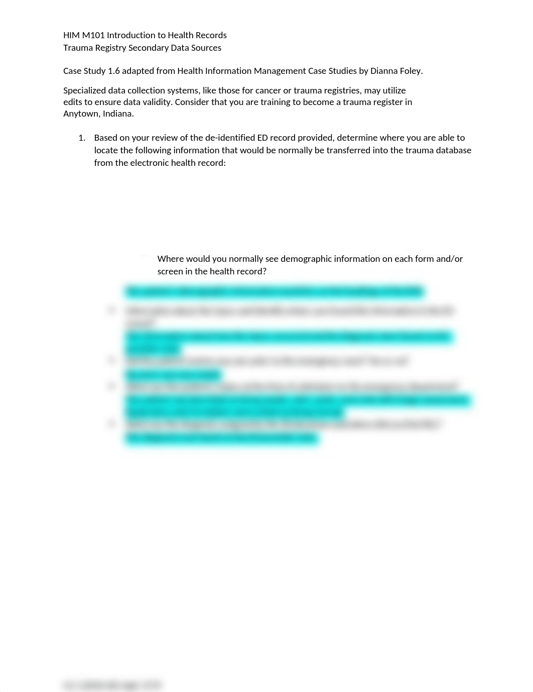 Trauma Registry Secondary Data Collection Case Study 1.6.docx_d5ajif83a17_page1