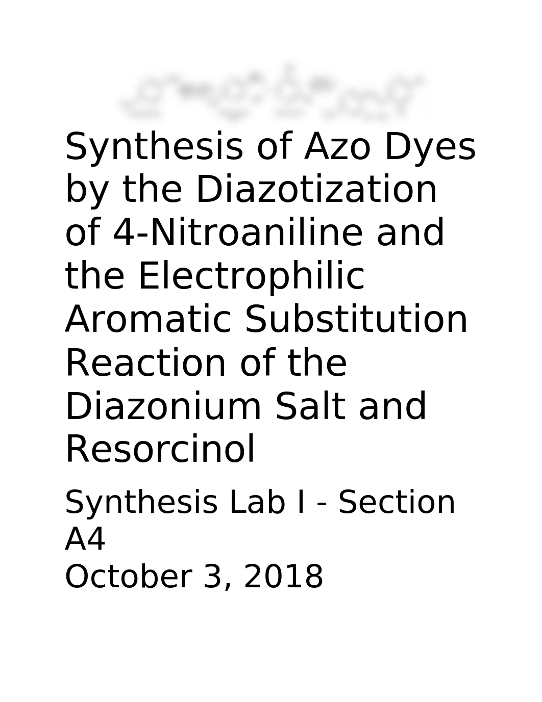 Lab #4 Parallel Synthesis of Azo Dyes.docx_d5aqklu5vdz_page5