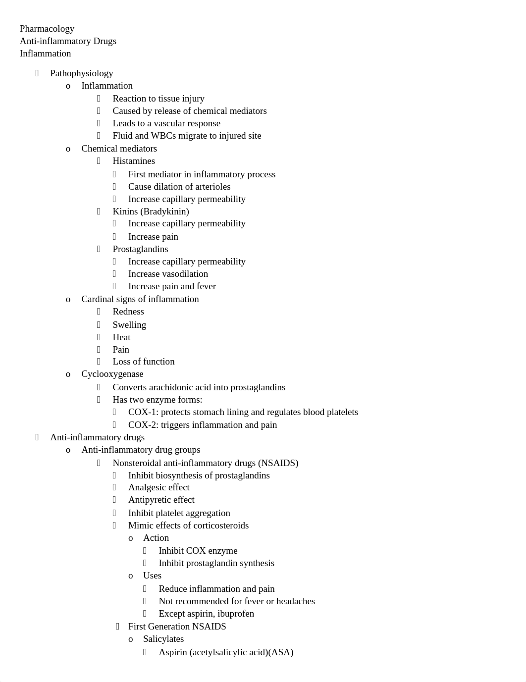 Anti-inflammatory Drugs PPT Outline.docx_d5atrmlrx4q_page1