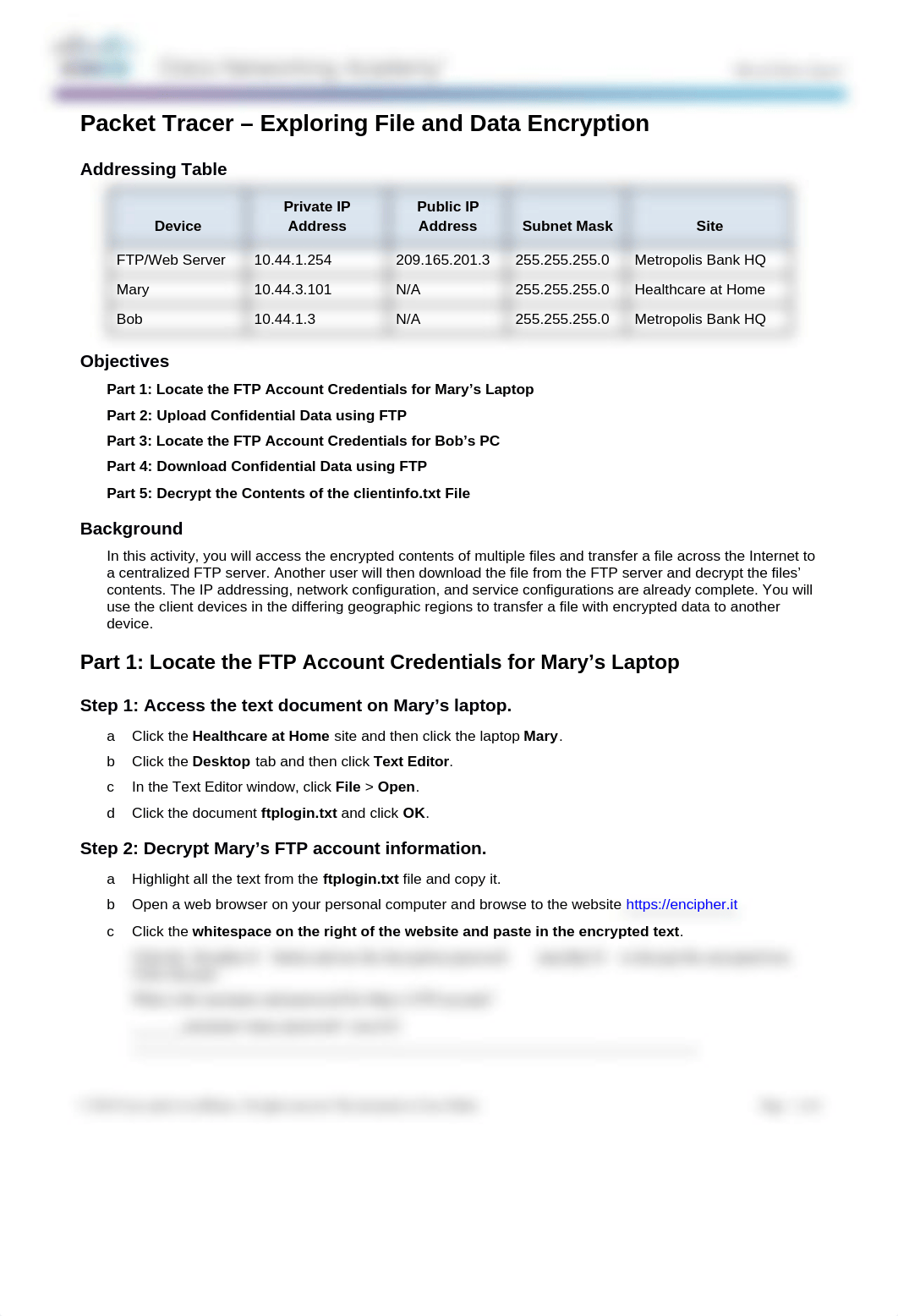 2.5.2.6 Packet Tracer - Exploring File and Data Encryption.docx_d5b0o1vq3kj_page1