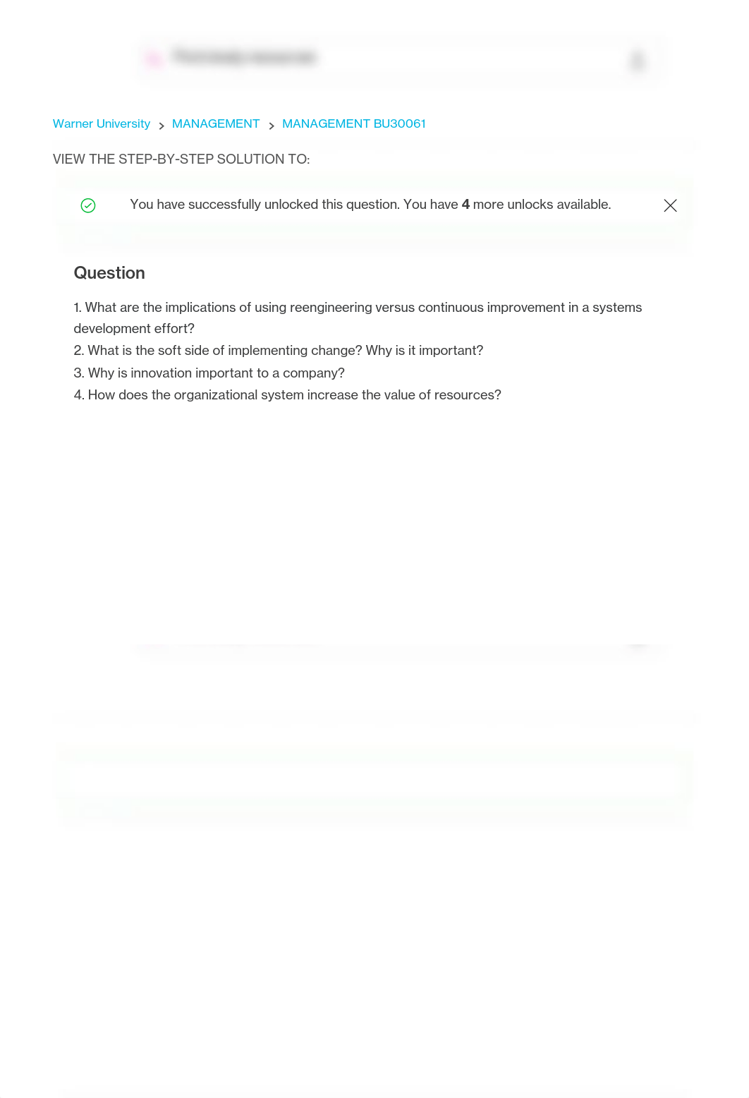 [Solved] 1. What are the implications of using reengineering versus continuous improvement in a syst_d5bedxn6zfg_page1