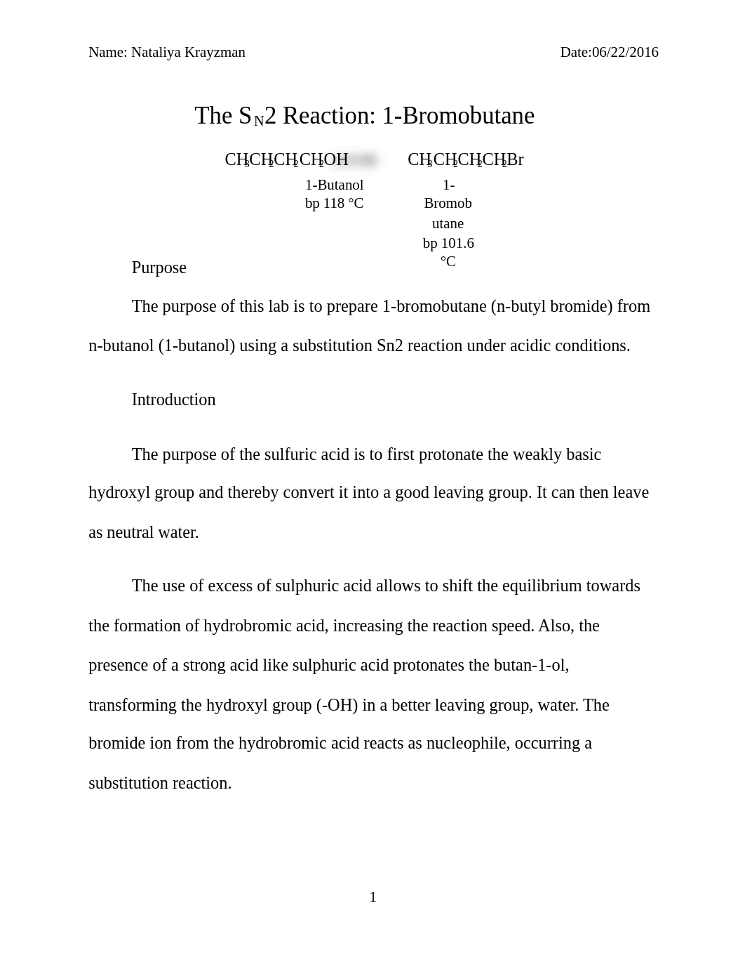 !-Bromobutane PostLab_d5bjyq20suh_page1