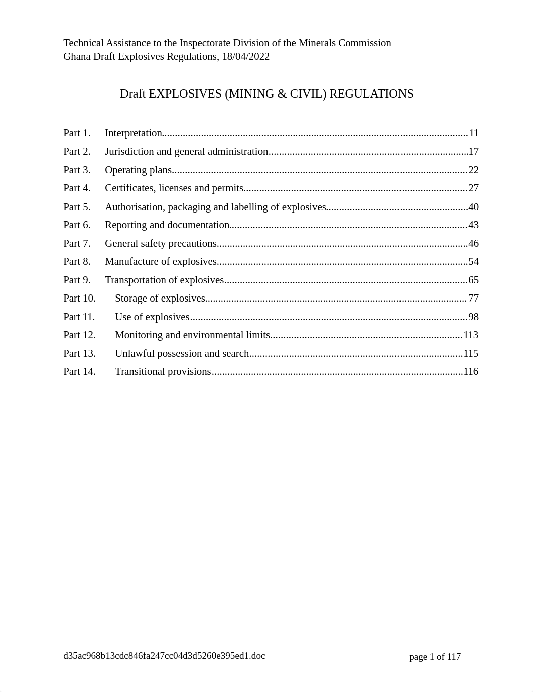 6 Draft Explosives (Mining & Civil) Regulations, 2008.doc_d5bkg7arfhk_page1