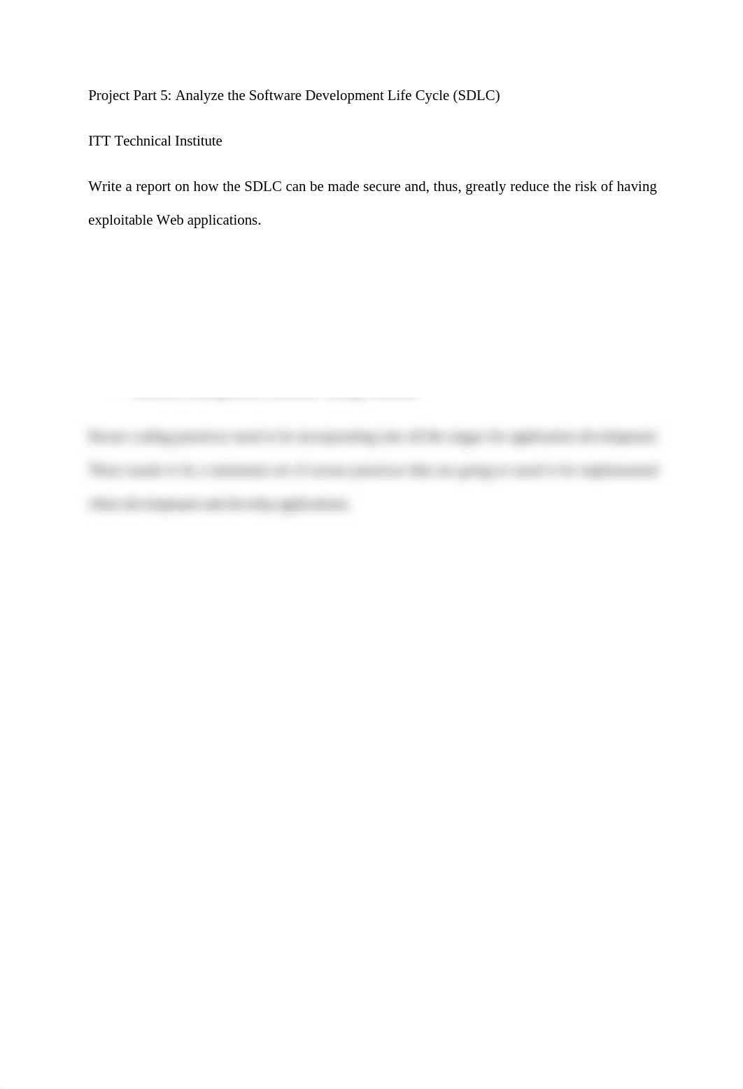 Project Part 5. Analyze the Software Development Life Cycle (SDLC)_d5bkpny1lo1_page1