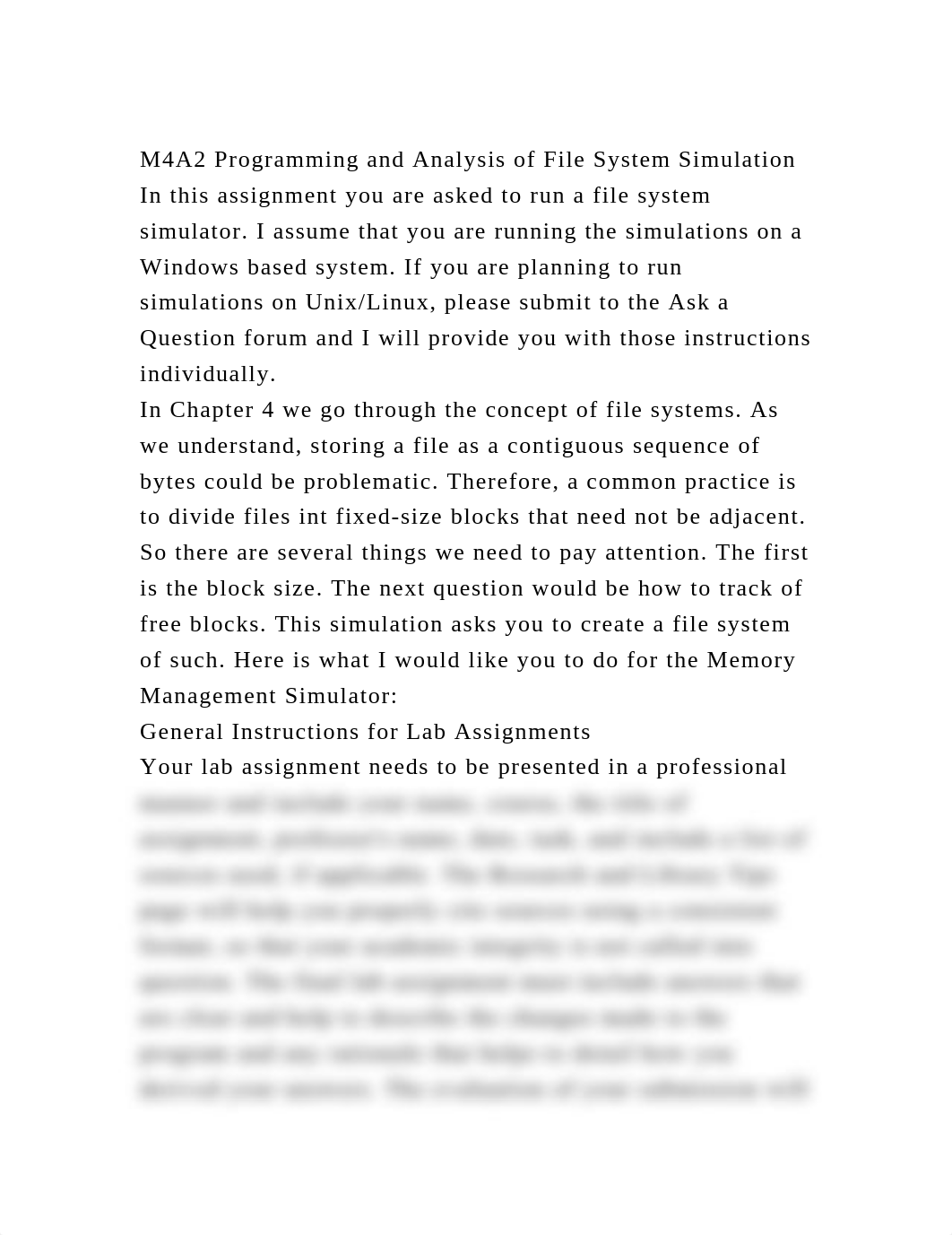 M4A2 Programming and Analysis of File System SimulationIn this ass.docx_d5brdtlvn25_page2