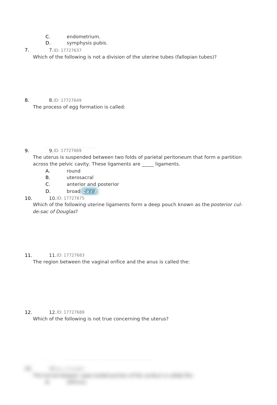 Ch-28 - Practice Questions - Female Reproductive System -(Part B).docx_d5cxdcoy4ia_page2