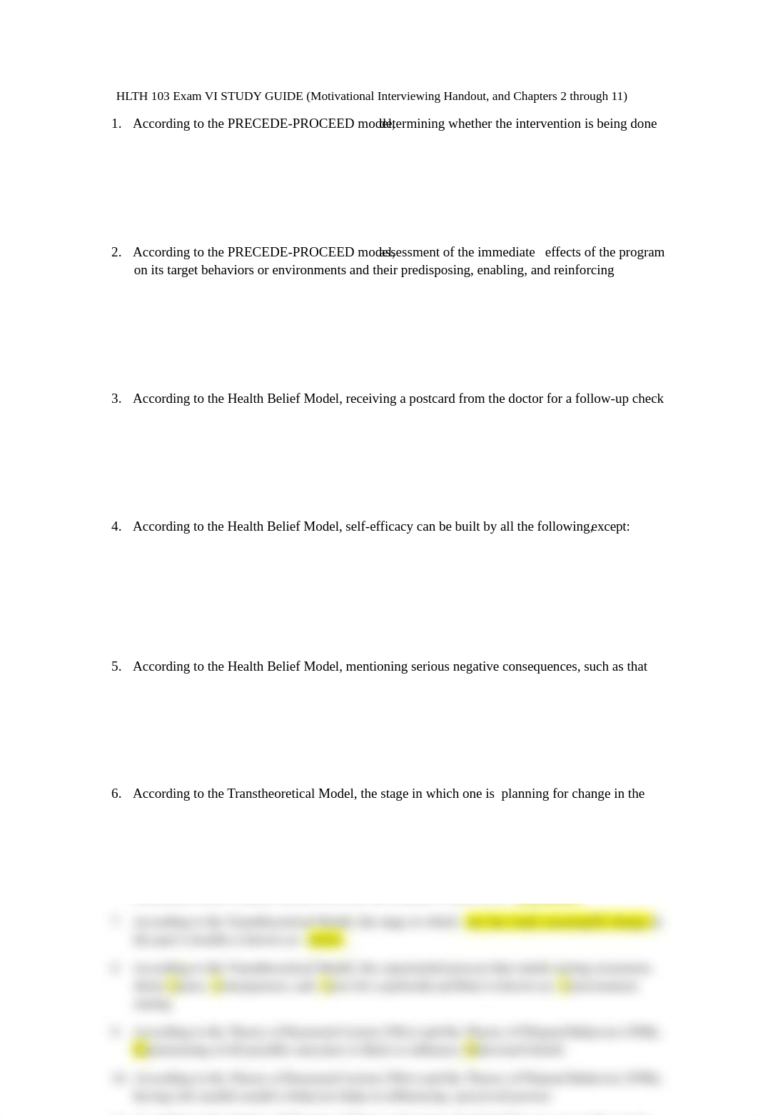 Health and Behavior Change Final Exam.docx_d5d0sy1m20p_page1