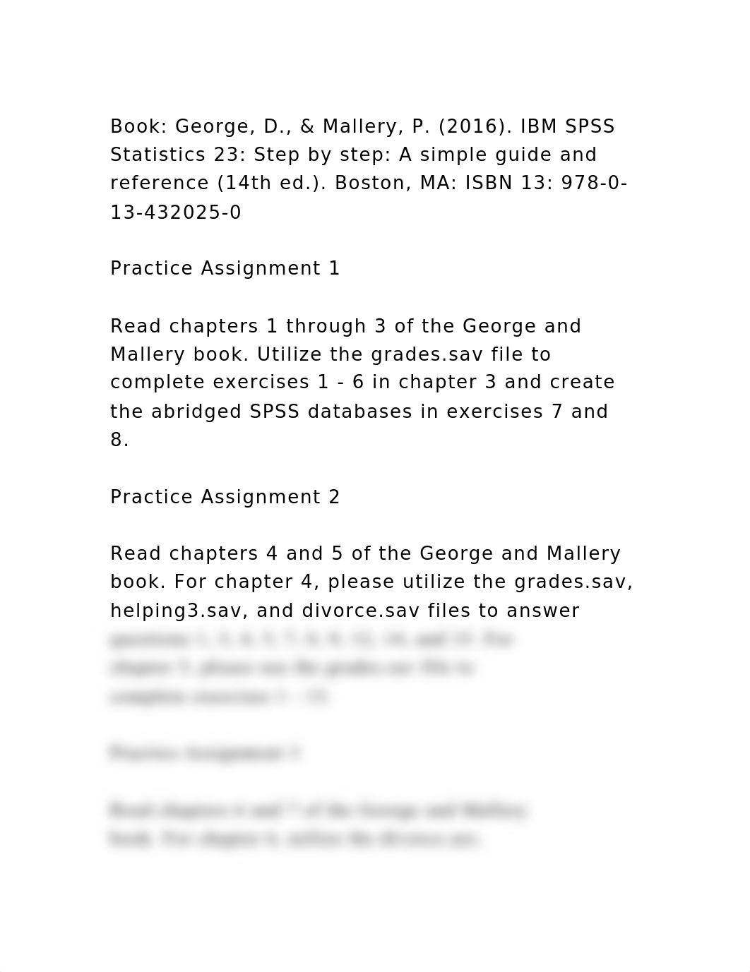 Book George, D., & Mallery, P. (2016). IBM SPSS Statistics 23 Step.docx_d5d5yiv70xq_page2